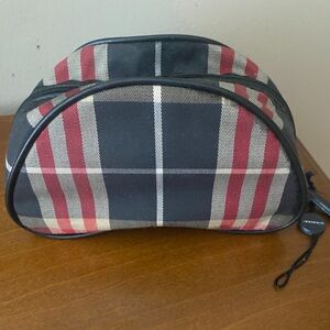 Authentic Burberry London Cosmetic Shave Makeup Bag